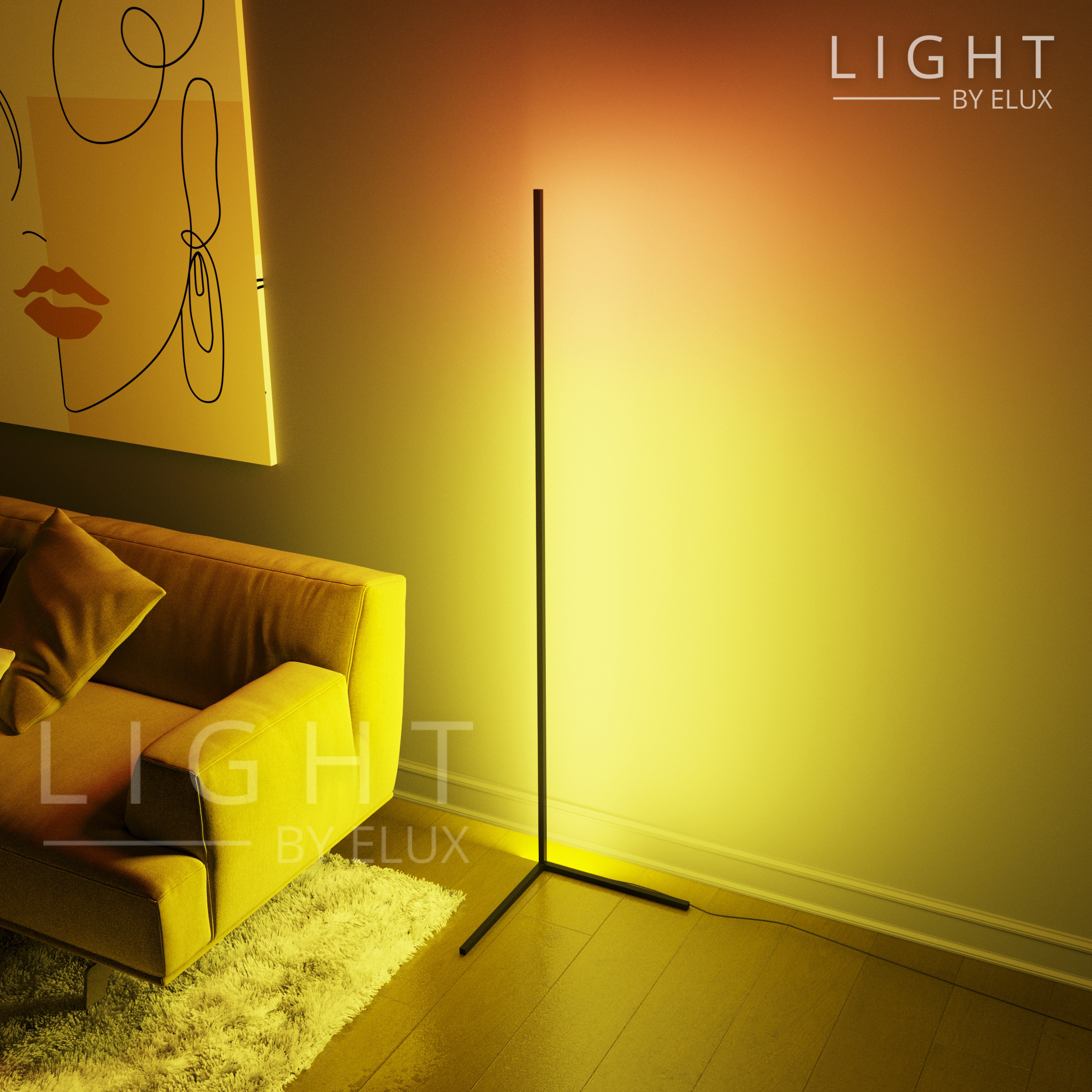 Hilō floor store lamp